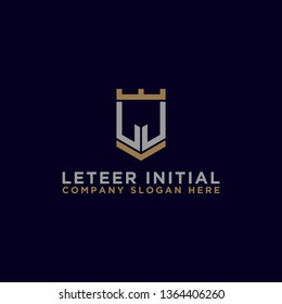 LJ letters Initial icon / logo design Monogram inspiration.