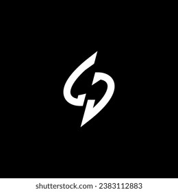 Diseño de logotipo de soporte de monograma de LiveJournal con concepto de forma fría en vector