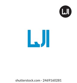 LJI Logo Letter Monogram Design