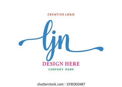 El logo de la inscripción LJN es sencillo, fácil de entender y con autoridad