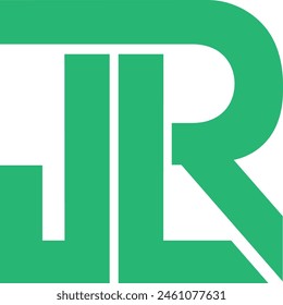 LJR logo design vector template