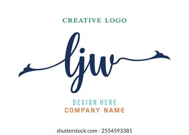 LJW  lettering logo is simple, easy to understand and authoritative
