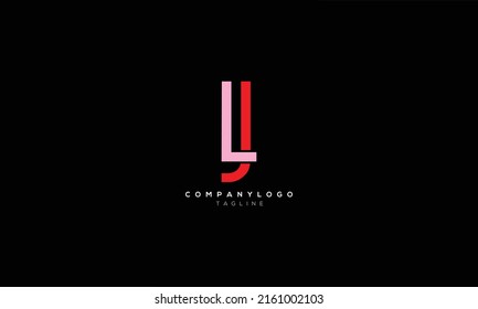 LJY Abstract initial monogram letter alphabet logo design