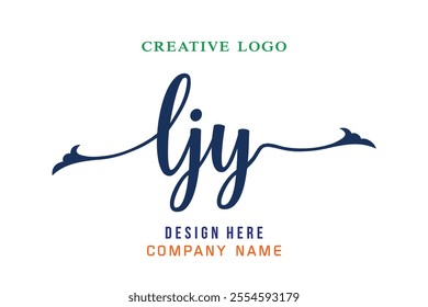 LJY  lettering logo is simple, easy to understand and authoritative