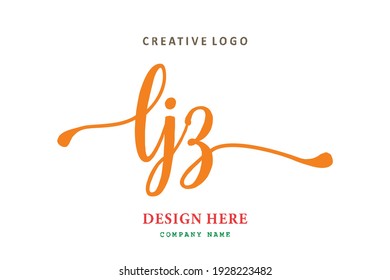 LJZ lettering logo is simple, easy to understand and authoritative