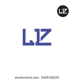LJZ Logo Letter Monogram Design