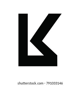 lk letter logo