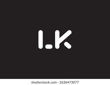 Diseño de Logo LK Diseño de Logo Creativo y Moderno