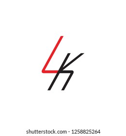 LK logo letter design