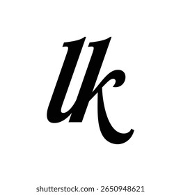 lk modern minimalist timeless logo design blending simplicity and elegance, ideal for businesses seeking a clean, professional, and enduring brand identity across digital and print platforms.