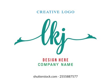 LKJ lettering logo is simple, easy to understand and authoritative