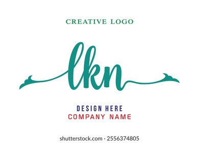 LKN lettering logo is simple, easy to understand and authoritative