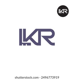 LKR Logo Letter Monogram Design