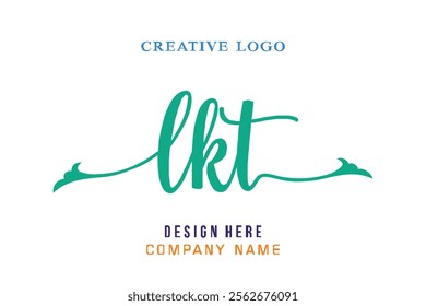 LKT lettering logo is simple, easy to understand and authoritative