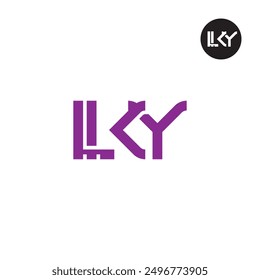 LKY Logo Letter Monogram Design