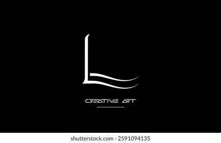LL, L abstract letters logo monogram