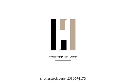 LL, L abstract letters logo monogram