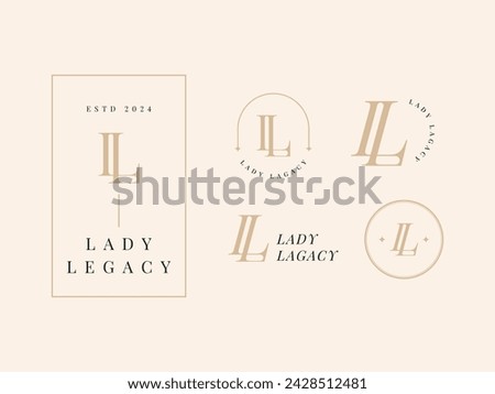 LL Lady Legacy Lady Preneur Logo Bundle