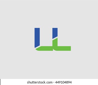 LL letter logo
