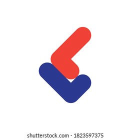 LL Letter Logo Design Vector