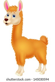 Llama cartoon