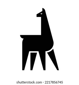 Llama Logo. Icon design. Template elements