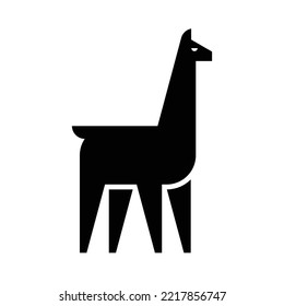 Logo de Llama. Diseño de iconos. Elementos de plantilla