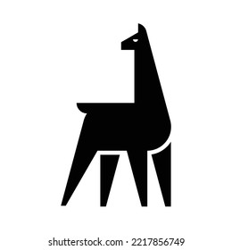 Llama Logo. Icon design. Template elements