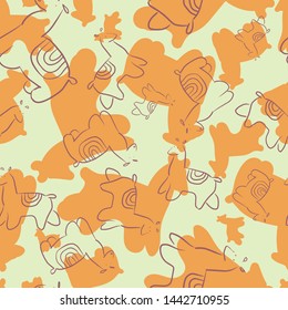 llama silhouette seamless repeat pattern design. Perfect for textile and illustration.