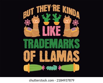 Llama  t-shirt design vector file