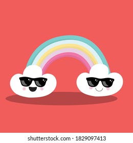 llama unicorn design vector illustration
