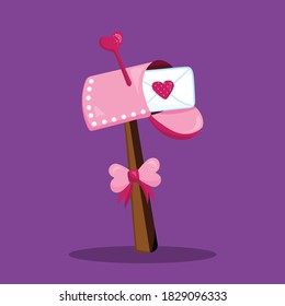 llama valentine design vector illustration