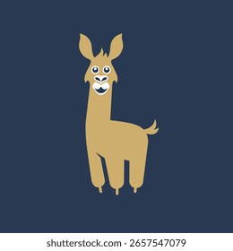 llama vektor abstrakt modern logo
