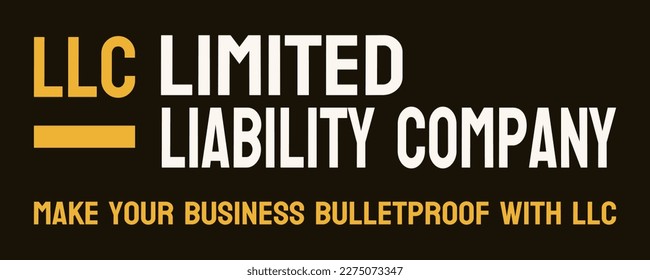 LLC Limited Liability Company Method: A person signing a document with the text "LLC Limited Liability Company Method."