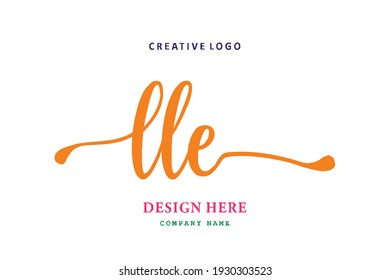 El logotipo de la inscripción LLE es sencillo, fácil de entender y autoritario