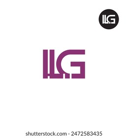 LLG Logo Letter Monogram Design