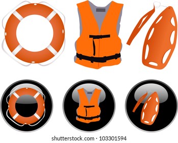 Llife jacket ,life buoys