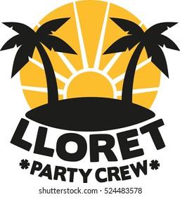 Lloret party crew