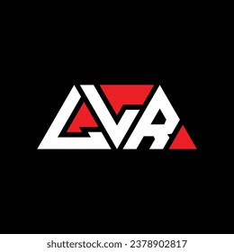 LLR triangle letter logo design with triangle shape. LLR triangle logo design monogram. LLR triangle vector logo template with red color. LLR triangular logo Simple, Elegant, and Luxurious design.