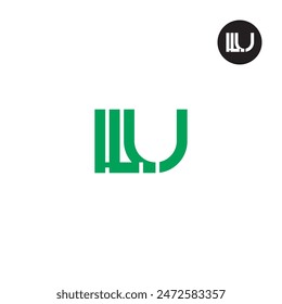 LLU Logo Letter Monogram Design