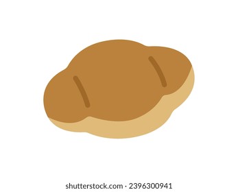 llustration of butter roll icon.