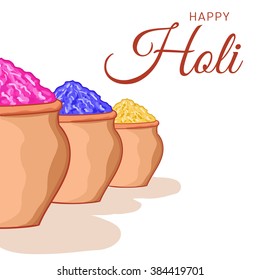 llustration Happy Holi