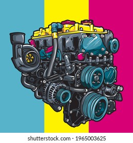 depuración de un motor de varilla caliente 