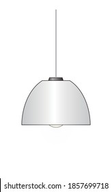 llustration of modern hanging lighting.