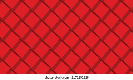 llustration Vector Design of 
3D Red rectangle blocks pattern. Perfect illustration for Background of WEB, presentation template, cover, wallpaper, blog, vlog, book, magazine, wrapping paper and Etc.