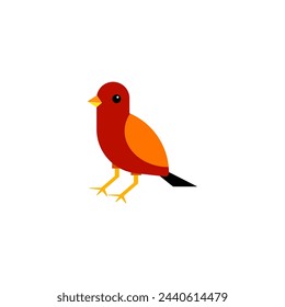 llustration vector graphic bird flat illustration for logo, icon, element, template, design, etc