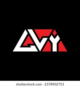 LLY triangle letter logo design with triangle shape. LLY triangle logo design monogram. LLY triangle vector logo template with red color. LLY triangular logo Simple, Elegant, and Luxurious design.