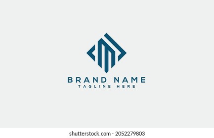 LM creative logo design business simple letter modern icon