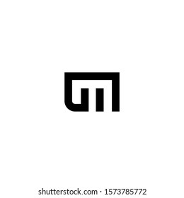LM L M Logo Design with Creative