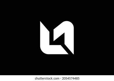 LM letter logo design on luxury background. ML monogram initials letter logo concept. LM icon design. ML elegant and Professional white color letter icon design on black background.